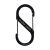 S -Biner® acél dupla karabiner #4 - Fekete