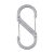 S -Biner® acél dupla karabiner #4 - acél