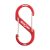 SBA3-10-R6 S-Biner® Alumínium S (dupla) Karabiner #3 - Piros