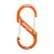 S -Biner® alumínium dupla karabiner #3 - Orange