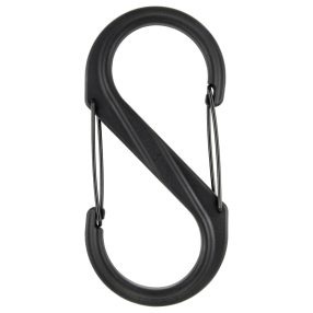 S -biner® műanyag dupla karabiner #10 - fekete