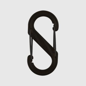 S -Biner® műanyag dupla karabiner #2 - Fekete