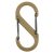 S -Biner® műanyag dupla karabiner #4 - Coyote