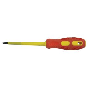 Tracon SDDK4100S Csavarhúzó, csillag-kombi, 1000V-ra sziget.,sárga-piros nyél