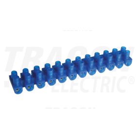 Flexibilis sorozatkapocs, U profil, 12 tag, kék