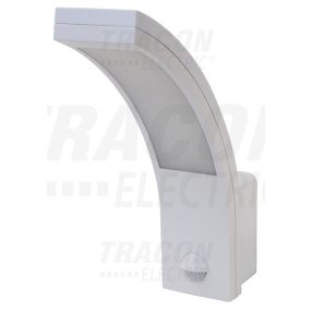 Mozgásérzékelős fali lámpatest, ívelt forma