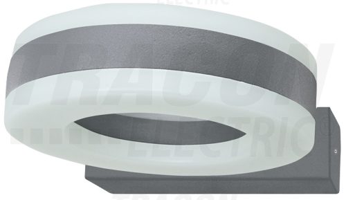 SLOA20W Fali lámpatest, gyűrű forma, antracit