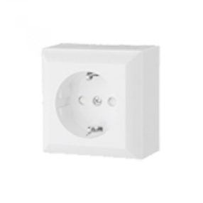   GAO 0310H Business Line IP20 földelt aljzat, 1 férőhelyes földelt csatlakozóaljzat, beltéri,  230V~/50Hz/16A, fehér