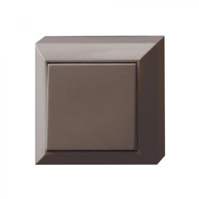   GAO 0511476777 Business Line IP20 váltókapcsoló, beltéri, 230 V~ /50 Hz / 10 A, barna