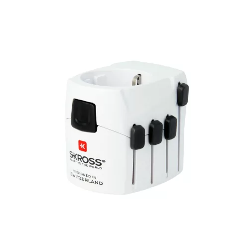 SKROSS 1.103145 PRO utazó adapter, max. 1575 W, 6,3 A, földelt