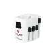 SKROSS 1.103145 PRO utazó adapter, max. 1575 W, 6,3 A, földelt
