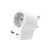 SKROSS 1.500283-E utazó adapter, "Europe to UK", USB-C + USB-A 20W PD, gyorstöltés