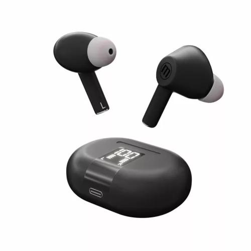 Maxell 348596 MAXPODS vezeték nélküli fülhallgató, aktív zajszűrés, TWS, Bluetooth, ENC, mikrofon