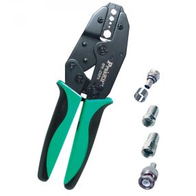   Pro'skit 6PK-230PA préselő fogó, 230 mm, 5 féle mérethez, racsnis áttétel, 6 féle nyomaték