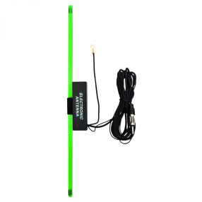   SAL 91110 autóantenna erősítővel, belső, szélvédőre ragasztható, öntapadós, 340mm, DIN