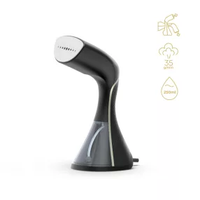   AENO AGS0003 GS3 ruhagőzölő, 160 °C-os gőz, 250 ml-es tartály, 3 üzemmód, LED visszajelzés, automatikus kikapcsolás