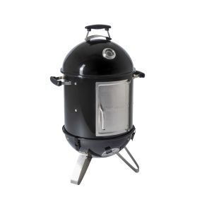   Barbecook BC-SMO-5017 Oskar S zománcozott füstölő és grill, fekete, átmérő 40cm
