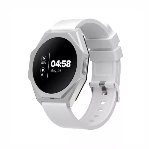 CANYON CNS-SW86SS Otto okosóra, 1,3” IPS kijelző, IP68, iOS és Android kompatibilis, magyar nyelv, ezüst