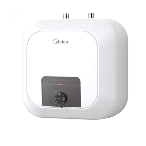 MIDEA D10-20VD1(U) elektromos vízmelegítő, bojler, 2000 W, 10 liter, zománcozott víztartály és fűtőszál, mechanikus vezérlés, konyhapult alá szerelhető