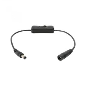   Home DC 1K, DC zsinórközi kapcsoló, 2x15 cm vezeték, 3A, 36W