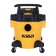 DXV20PTA DeWALT DXV20PTA száraz-nedves porszívó, készülékcsatlakozóval, 20 liter, 15 Kpa, 37,8 l/s, 8 tartozék, 1050 W