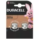 Duracell DL2016 10PP040030 lítium gombelem, 3,0 V feszültség, 2db/bliszter