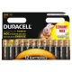 Duracell LR6 10PP100002 AA alkáli elem, 1,5 V feszültség, 12db/bliszter