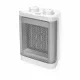 HOME FK50 kerámia fűtőtest, max. 1500 W, 2 fokozat, termosztát, 3 üzemmód, PTC fűtőelem