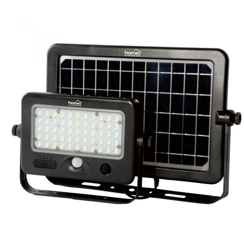 FLP 1100 SOLAR Home FLP 1100 SOLAR, szolárpaneles LED reflektor, PIR mozgásérzékelő, 1100 lm, 6000 K, 7200 mAh