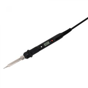   Home FPL 80W hőfokszabályozós, digitális forrasztópáka, LCD digitális kijelző, szabályozható hőmérséklet (180-480 °C), 230 V~ / 80 W max., kerámia fűtőelem