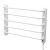 Home FTW 4 fali fűtött elektromos törölközőszárító, 90W, IPX1 védelem, fehér