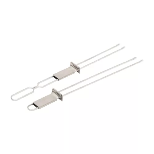 Home GRT08 BBQ 2db-os nyárskészlet, 250 mm nyárstű, teljes méret: 325x30 mm