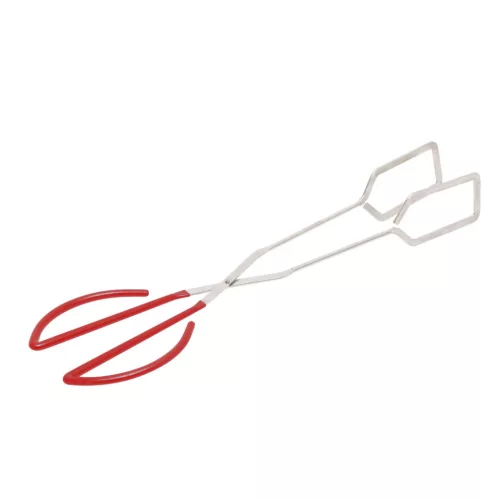 Home GRT10 húskiszedő csipesz, krómozott acél, 39 cm, gumírozott fogantyú