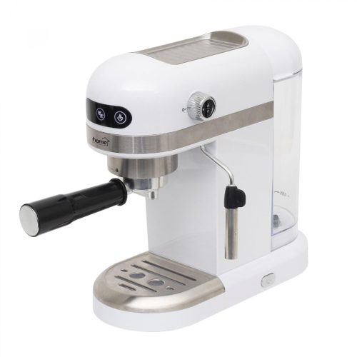 HG PR 20 Home HG PR 20 eszpresszó kávéfőző, 1350 W, akár 2 csésze, csészemelegítő, tejhabosítóval akár cappuccino, érintőgombos, rozsdamentes szűrő, 1.4 liter tartály