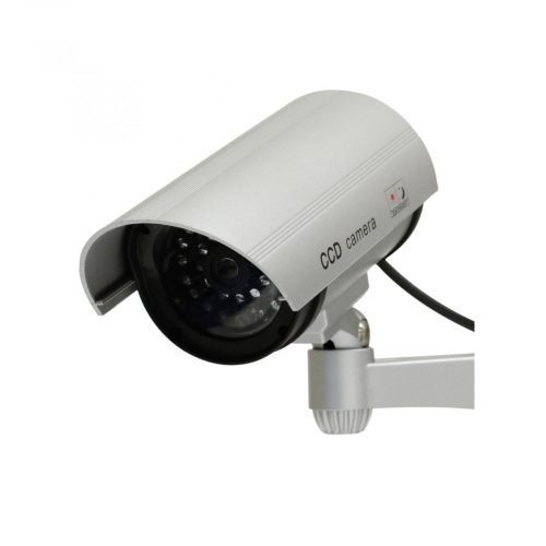 HSK 110 Home HSK 110 kültéri álkamera, valódi kameraforma, dönthető-elforgatható rögzítés, piros villogó LED, kültéri/beltéri használat, elemes tápellátás