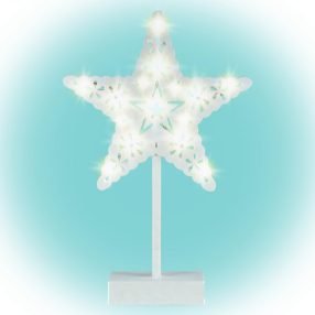   Home KAD 20 STAR csillag asztaldísz, 20 db LED, ABS műanyag, 25 x 39 cm