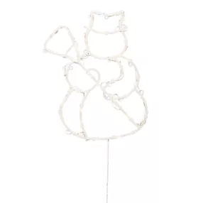   HOME KIN294DWW DOT LED-es fényfüggöny, 294db melegfehér DOT LED, 2m hosszú, állófényű, adapteres tápellátás, kül- és beltéri kivitel