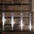 Home KJL 360 LED-es jégcsap fényfüzér, 5,32x0,36 m / 360 db hidegfehér LED, 15 db jégcsap, átlátszó vezeték, fényjáték, hálózati adapter, kül- és beltéri kivitel