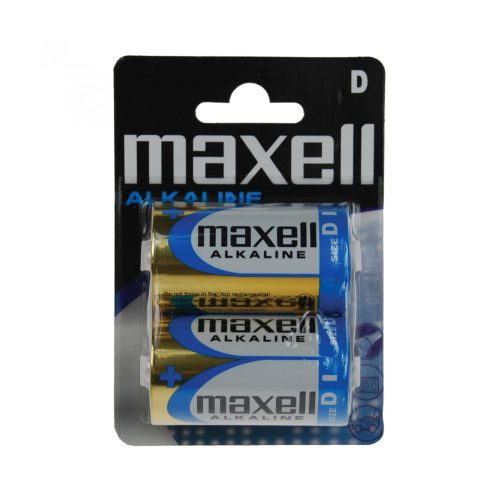 Maxell LR20 Maxell LR20 D elem, féltartós, góliát, 1,5V, 2 db/csomag