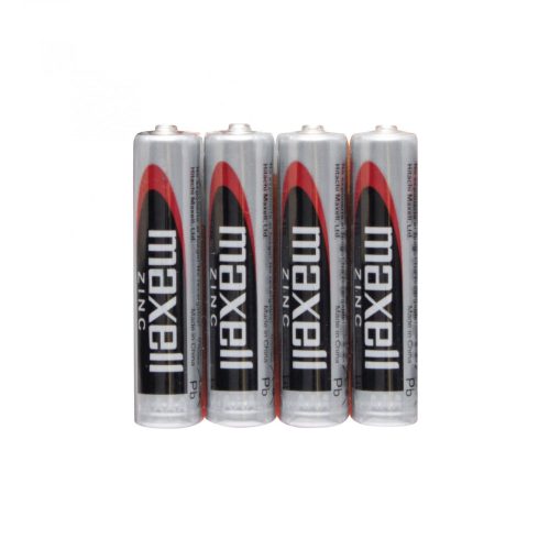 Maxell R03 Maxell R03 AAA elem, féltartós, mini ceruza, 1,5V, 4 db/csomag