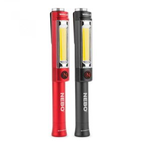   NEBO NEB-6737-G Big Larry 2, zseblámpa és szerelőlámpa, 500 lm - 40 lm, övcsipesz, mágneses
