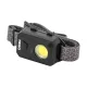 NEBO NEB-HLP-7000-G 150 fejlámpa, 150 lumen, COB LED, 3 üzemmód, elemes