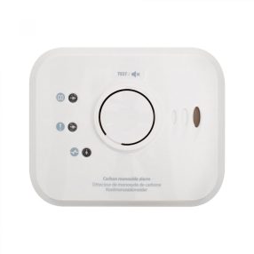   FireAngel NM-CO-10X-INT szén-monoxid vészjelző, beépített, nem cserélhető lítium elem, 10 év várható üzemidő, W2-modulal hálózatba kapcsolható, fehér