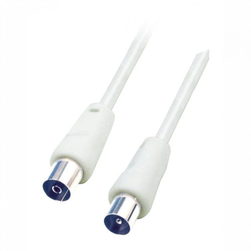 RF 1 Home RF 1 koax kábel, dugó-aljzat, dupla árnyékolás, 1,5m, fehér