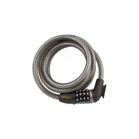   STANLEY S755-204 kábelkombinációs kerékpár zár, 9999 kombináció, 1800 mm hosszúság