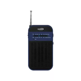   HAUSER TR-905 analóg AM/FM zsebrádió, RMS max. 0,5 W, kihúzható antenna, elemes tápellátás