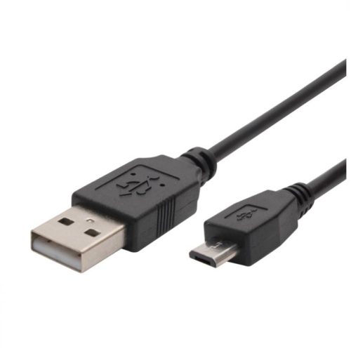 USB A/MICRO-1 Home USB A/MICRO-1 töltőkábel, 1m, 1A, adatkábel
