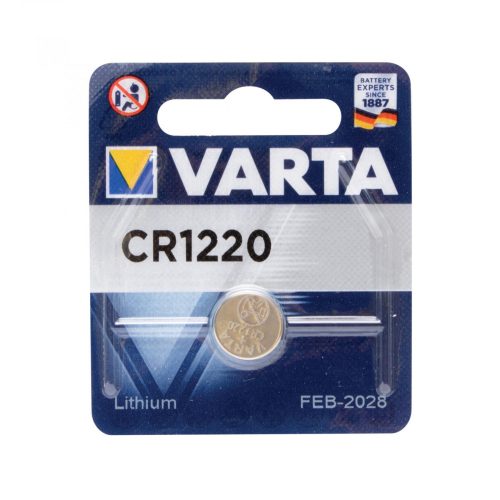 VARTA CR1220 VARTA CR1220 gombelem, lítium, CR1220, 3V, 1 db/csomag