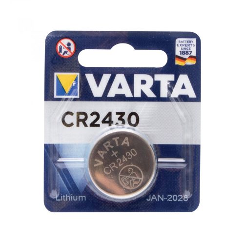 VARTA CR2430 VARTA CR2430 gombelem, lítium, CR2430, 3V, 1 db/csomag