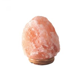   Home WS 2300 sókristálylámpa, fa talp E14 foglalattal, 1,5 m tápkábel kapcsolóval, 2-3 kg tömegű, 15 W-os izzó tartozék, 230 V